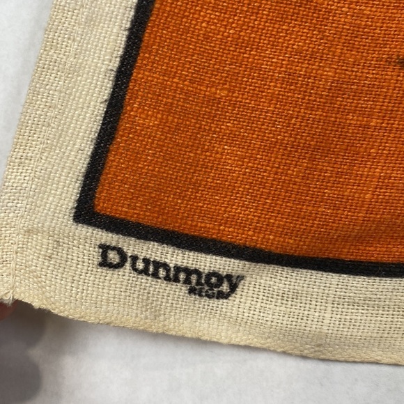 Vintage Dunmoy Irish linen towel tea towel kitchen towel - Picture 5 of 8